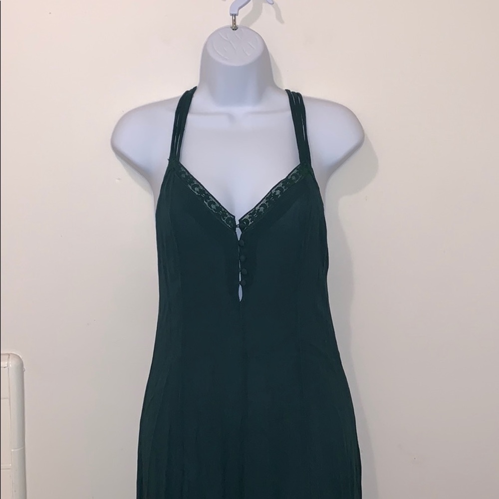 BNWT Women’s Forever 21 Hunter Green Maxi Dress